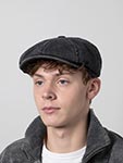 Кепка STETSON арт. 6841165 HATTERAS BLACK DENIM (черный)